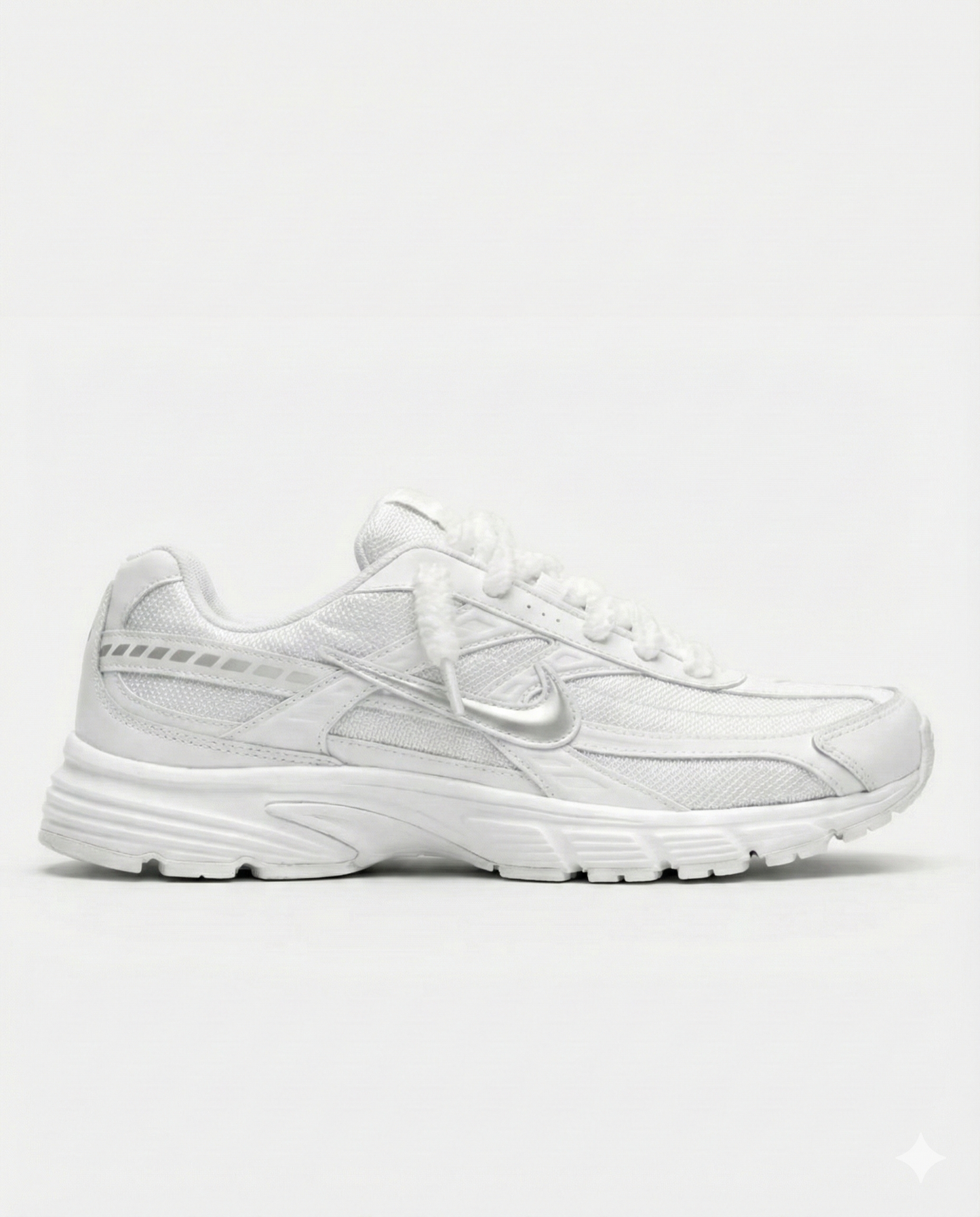 Nike Initiator Running Triple White CUSTOM