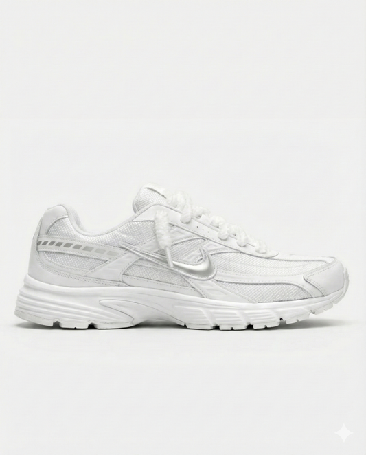 Nike Initiator Running Triple White CUSTOM