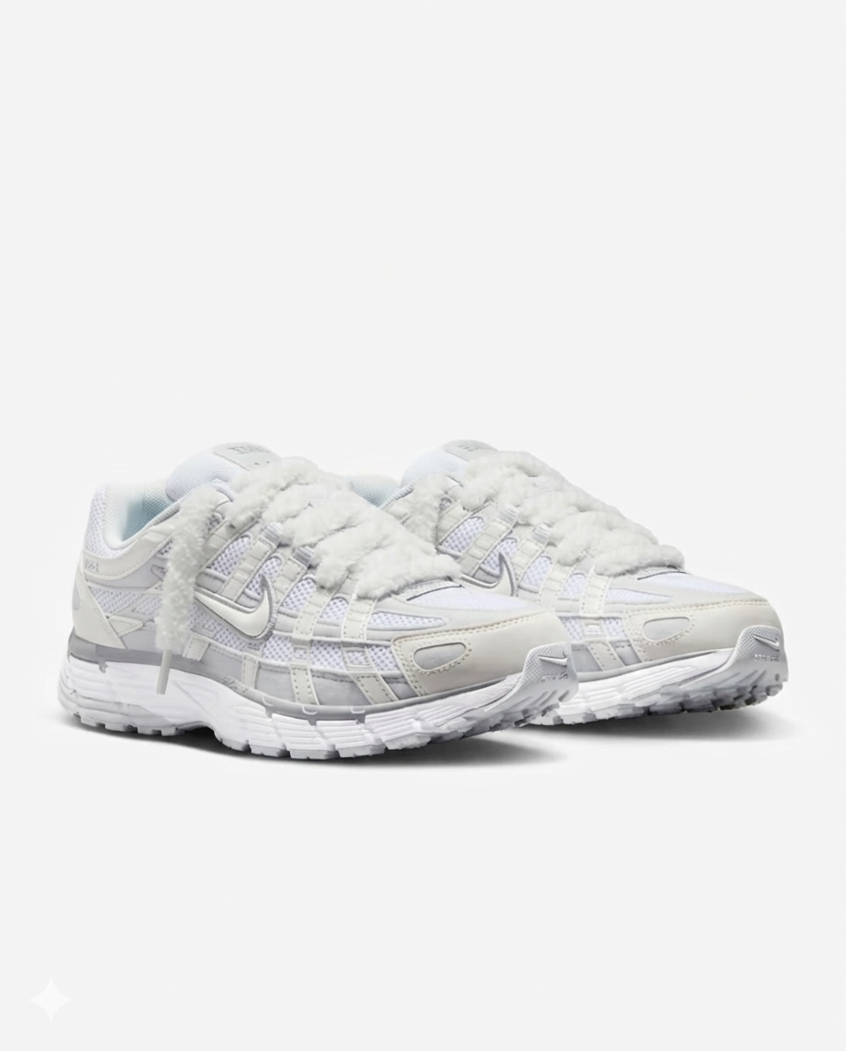 Nike P-6000 Triple White CUSTOM